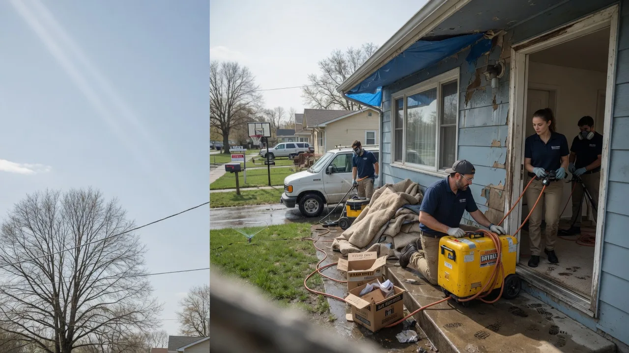 Basement Flood Cleanup in Richardsville, VA near me